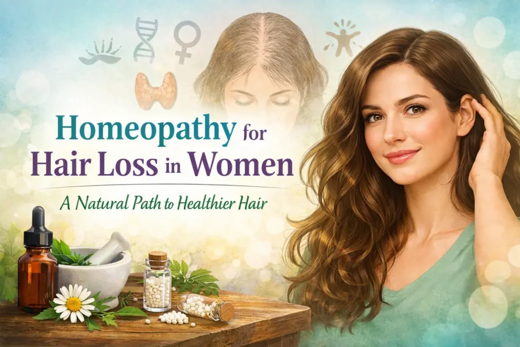 Homeopathy for Hair Loss in Women