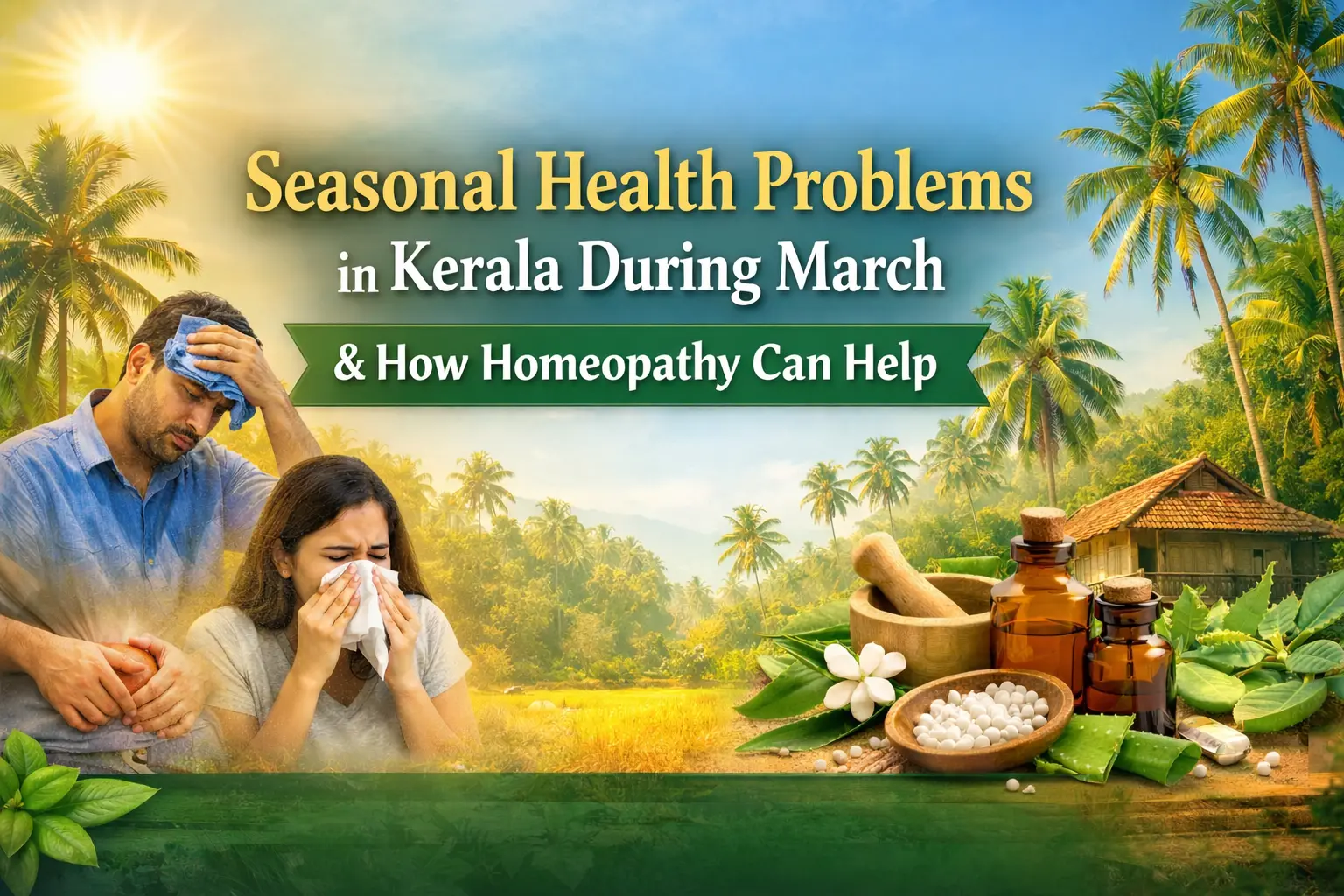 Seasonal Diseases in Kerala During March & Homeopathy Care