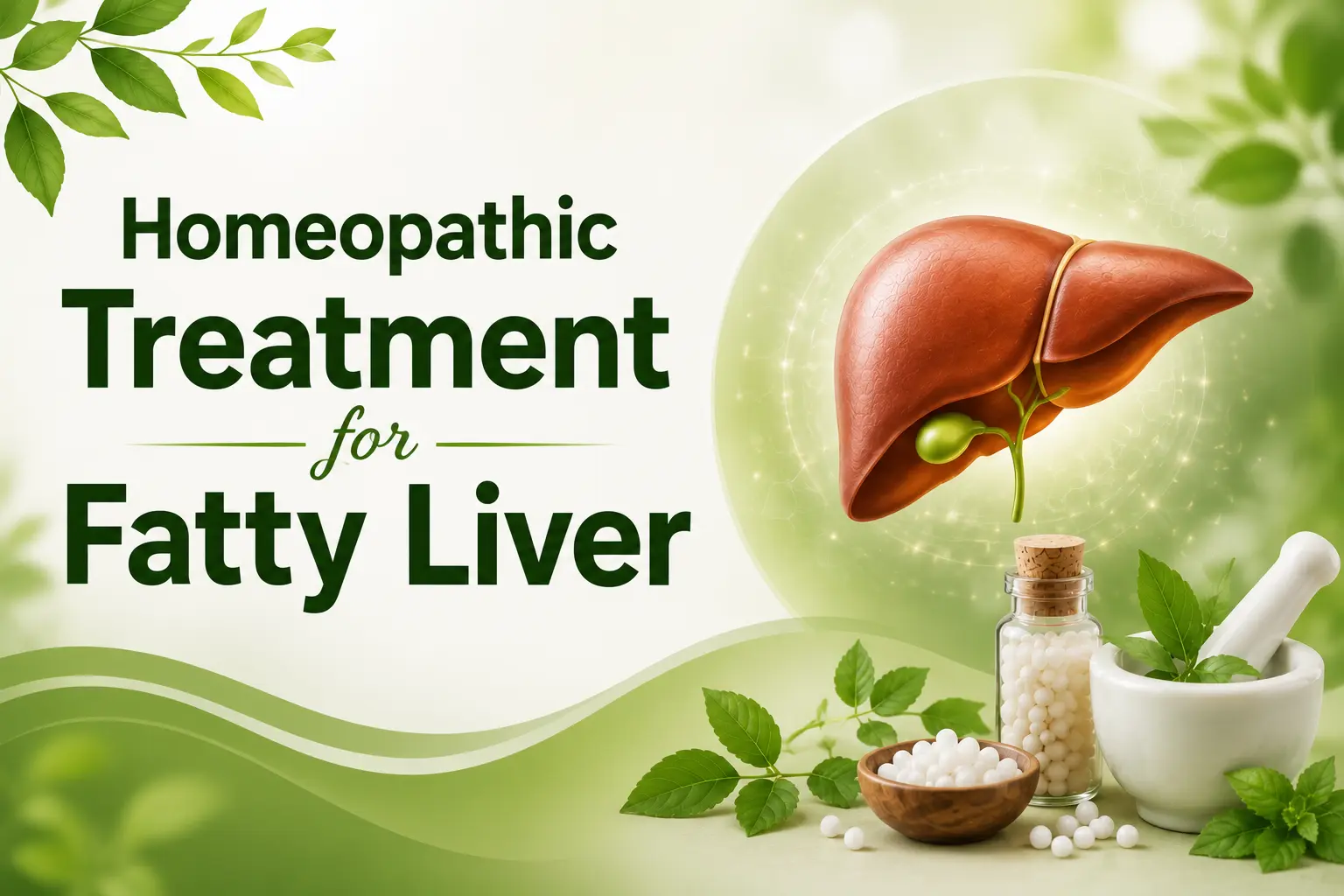 Homeopathic treatment for fatty liver